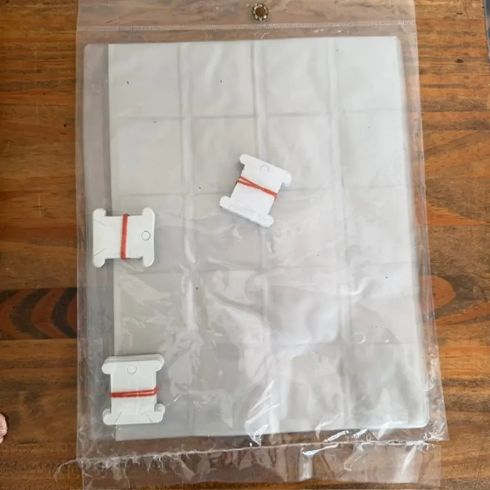 Mix Lot DMC Cross Stitching Floss, Floss Keeper and Organizer Box